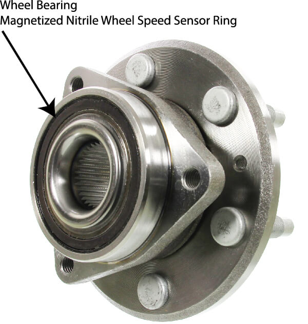 ABS Wheel Speed Sensor for Chevy Equinox GMC Terrain 10-15 Rear Left or Right