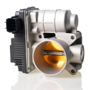 Electronic throttle body for a Nissan
