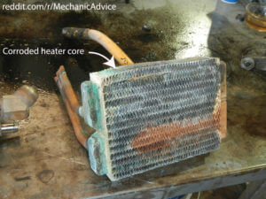 clogged heater core