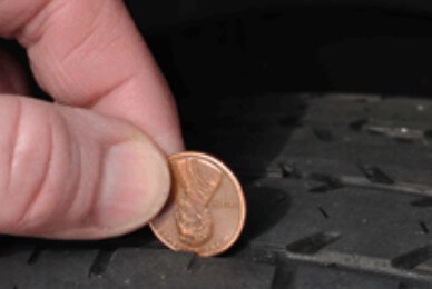 tire wear penny test