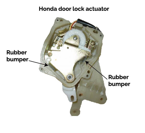 SCITOO Power Door Lock Actuators Front/Rear Right Door Latch Replacement Fits for 1999-2006 Acura 746-368 2PCS