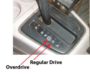 overdrive shifter