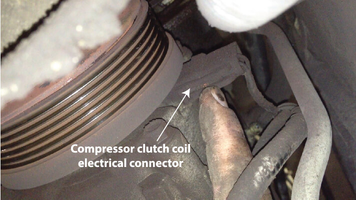 compressor clutch coil connector