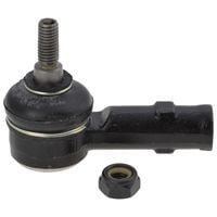tie rod end connects the steering linkage to the steering knuckle