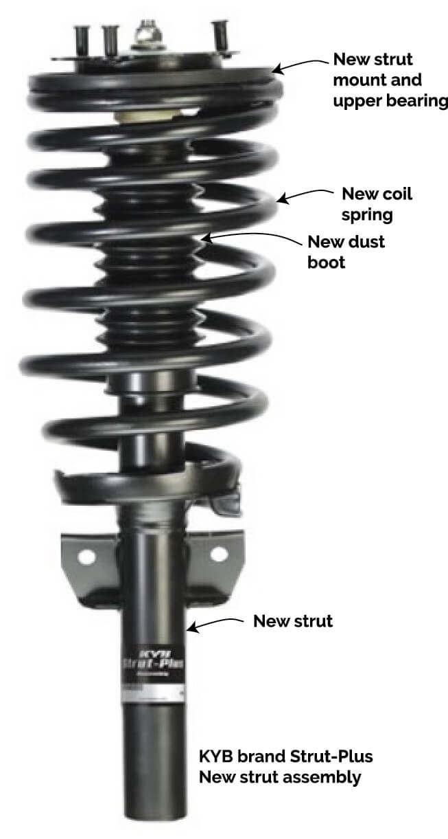 KYB T9062 Suspension Strut and Coil Spring Assembly 
