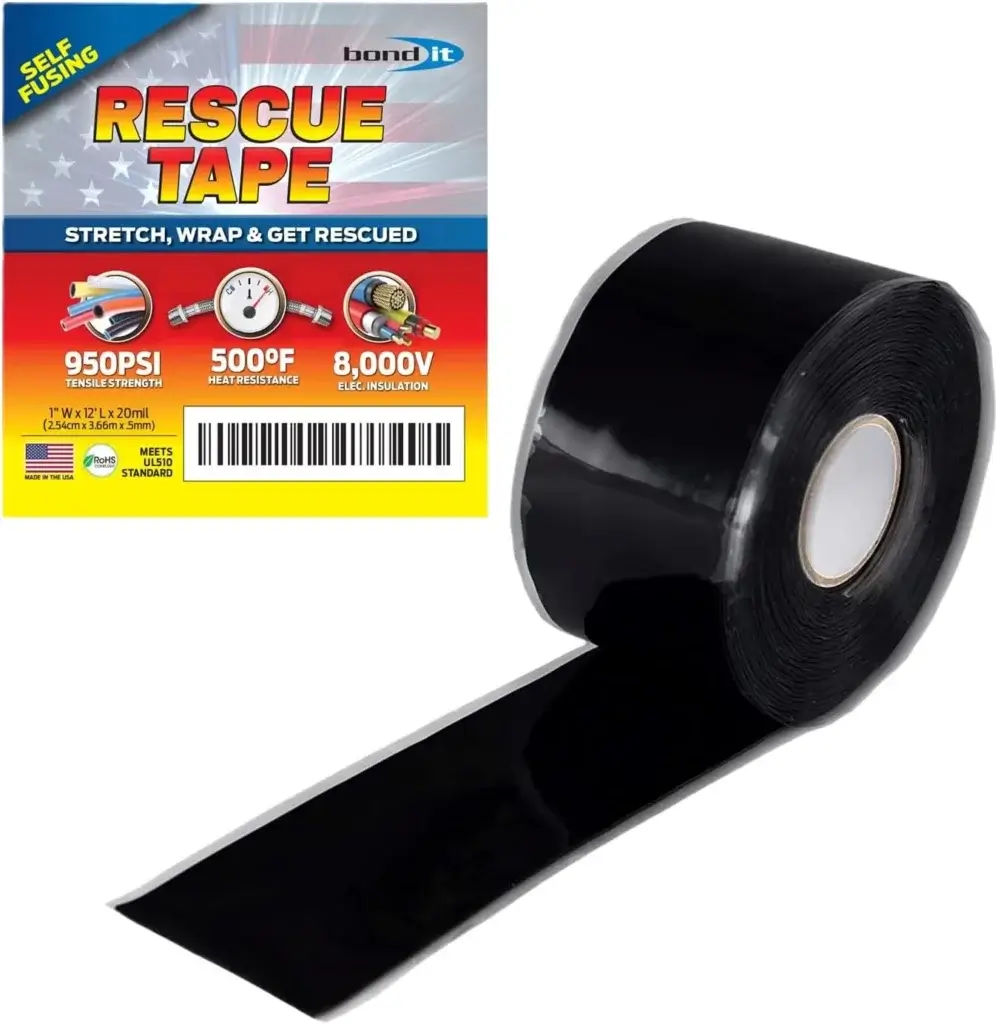 This image shows self sealing silicone tape