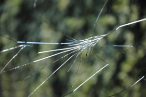 cracked windshield
