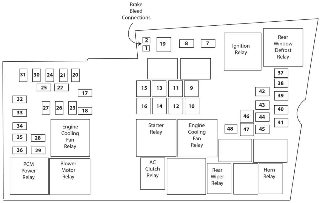 2012 Ford Fusion Fuse Box Diagram - Wiring Diagram