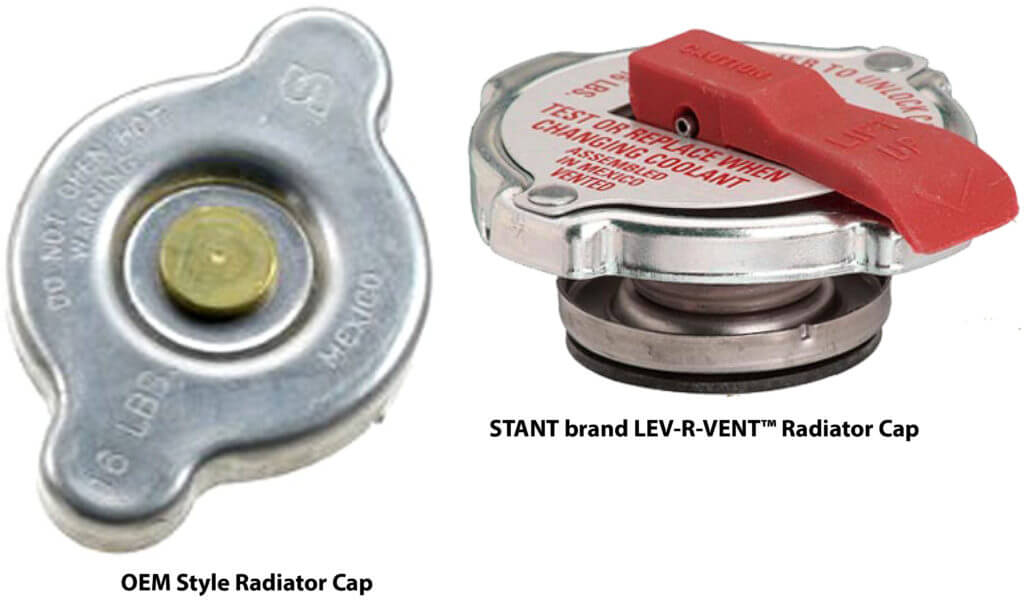 radiator cap types