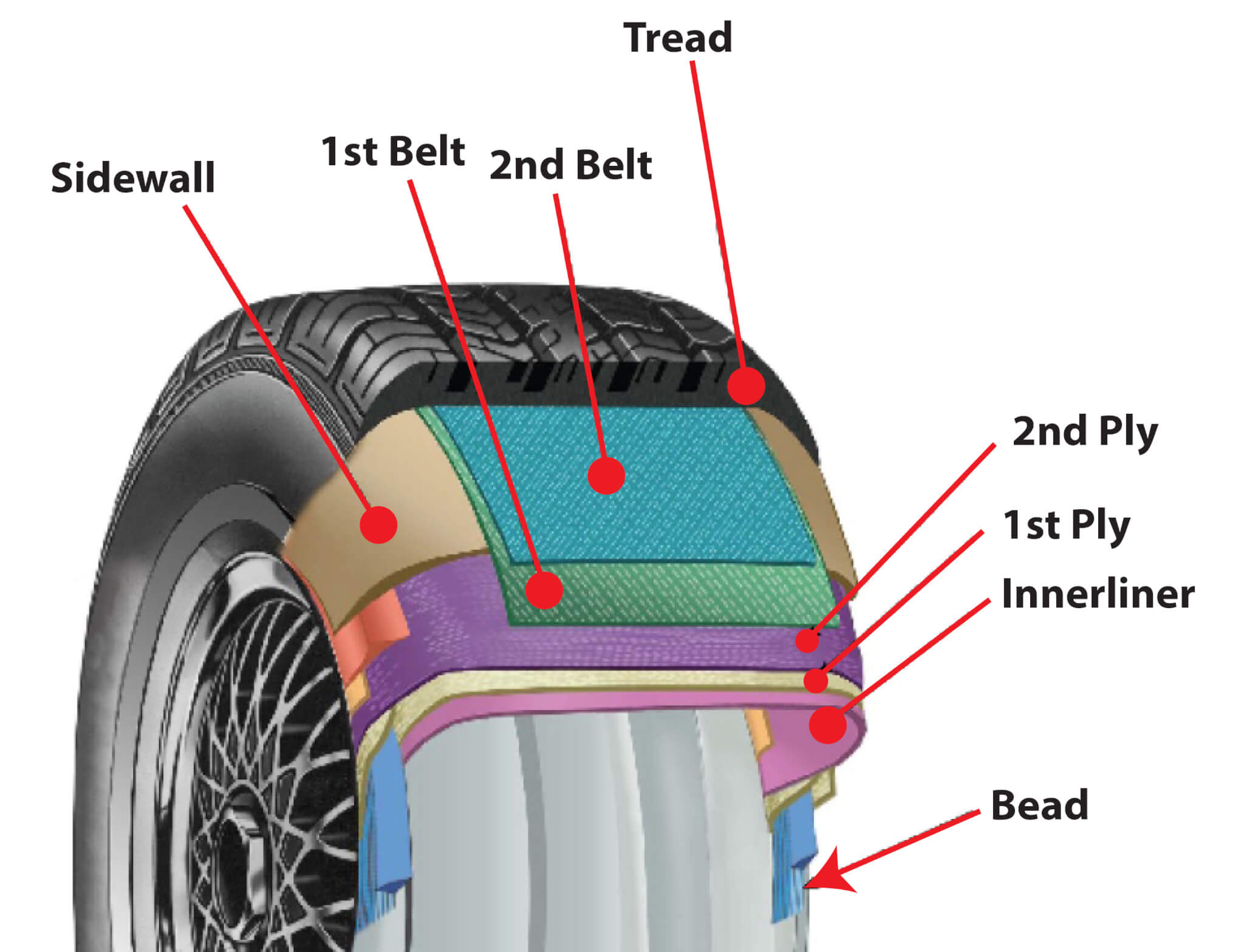 tire cutaway