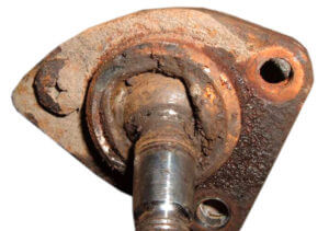 rusted ball joint