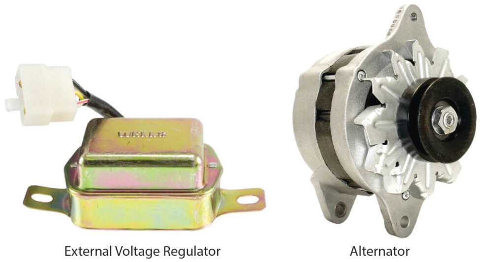 Honda alternator and voltage regulator