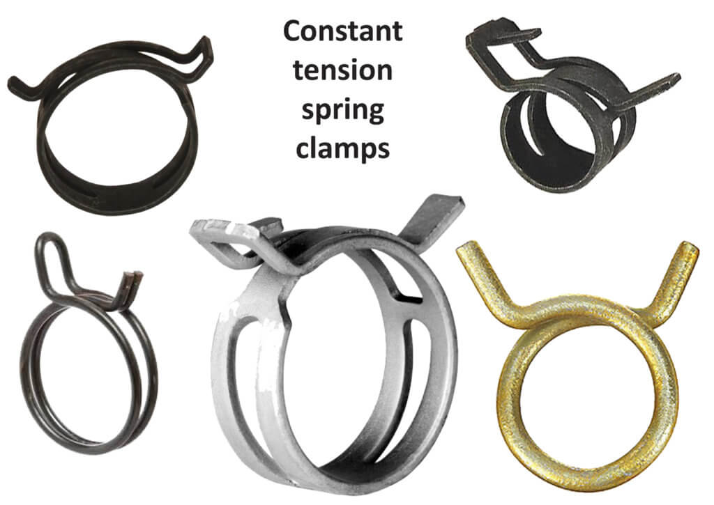 constant tension hose clamp