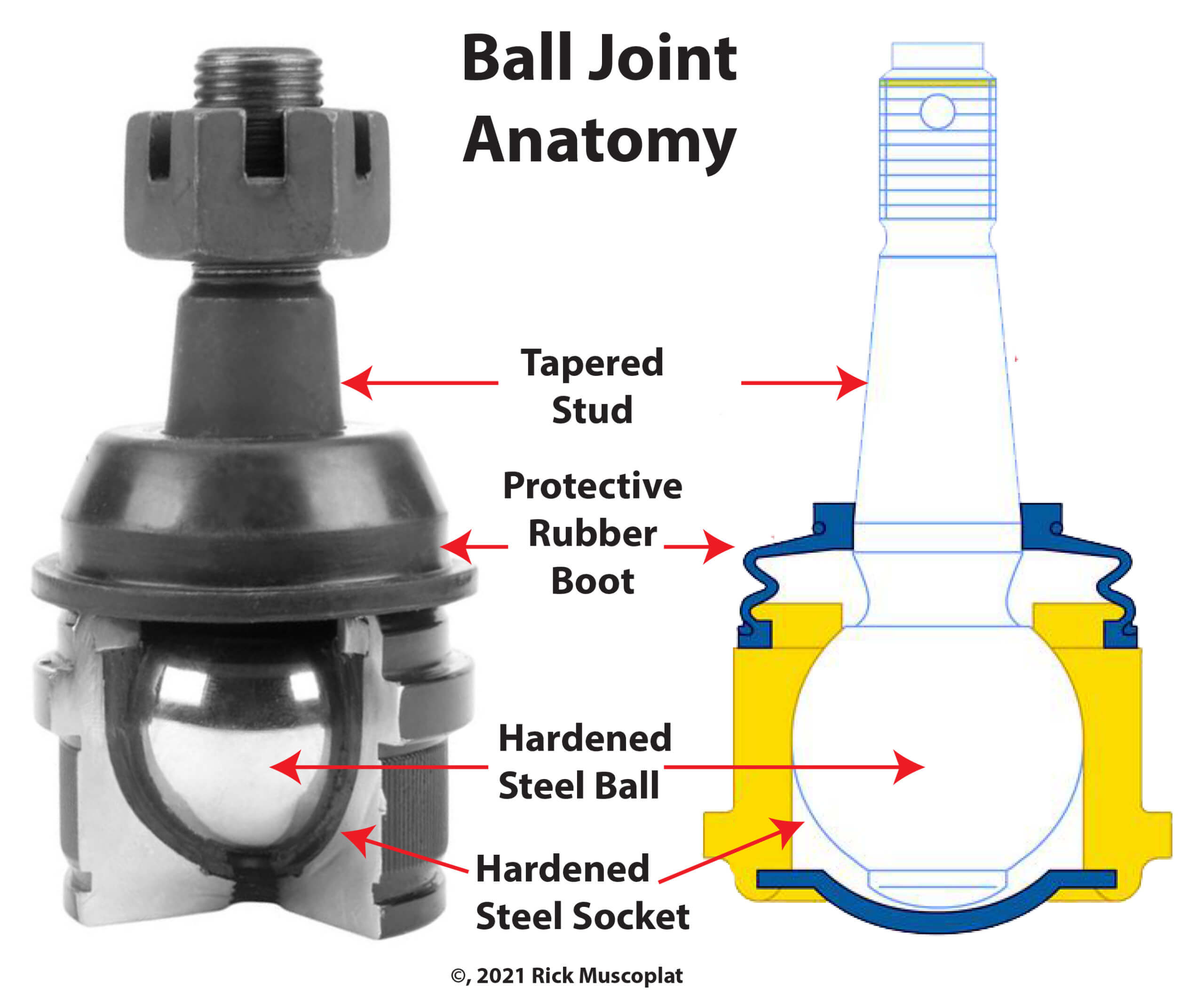 What Does A Ball Joint Do And How Long Do They Last Ricks Free Auto 