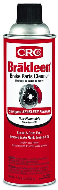 Photo of can of chlorinated CRC Brakleen brake cleaner