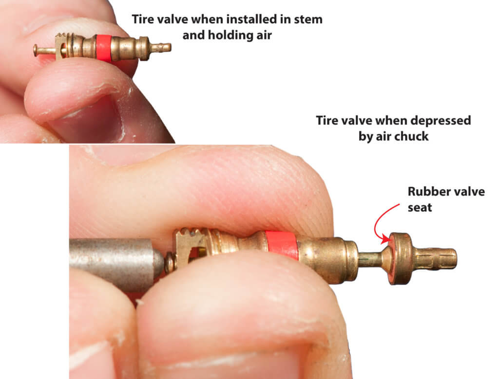 valve stem core