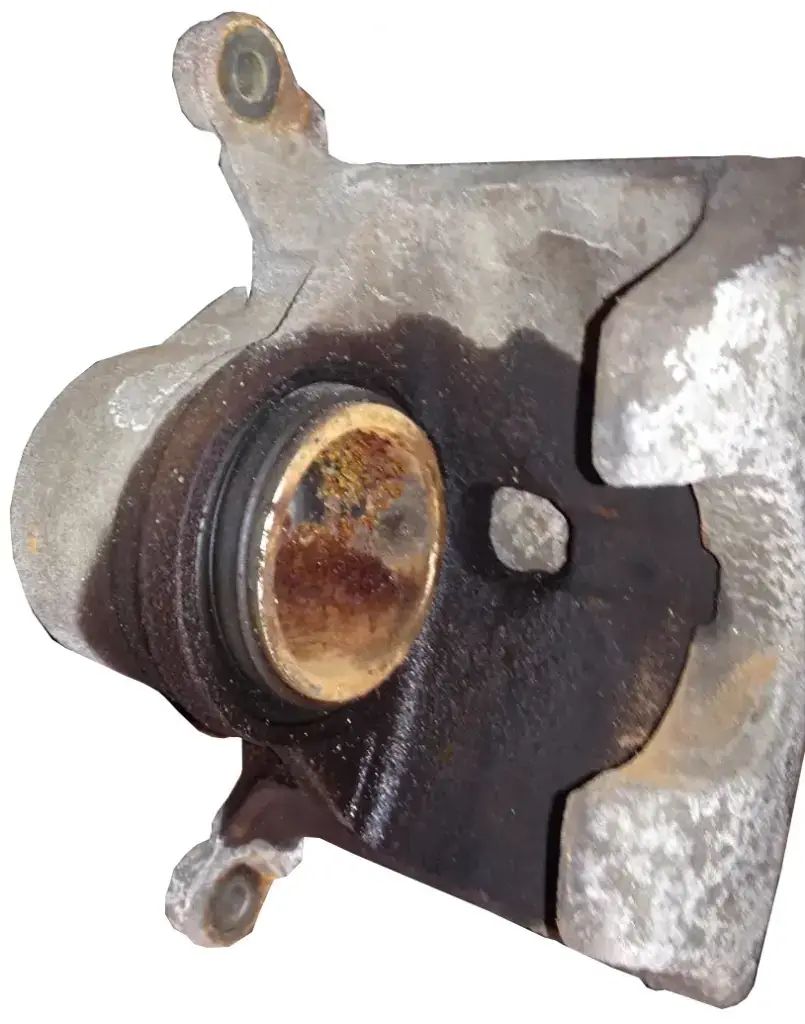 leaking brake caliper