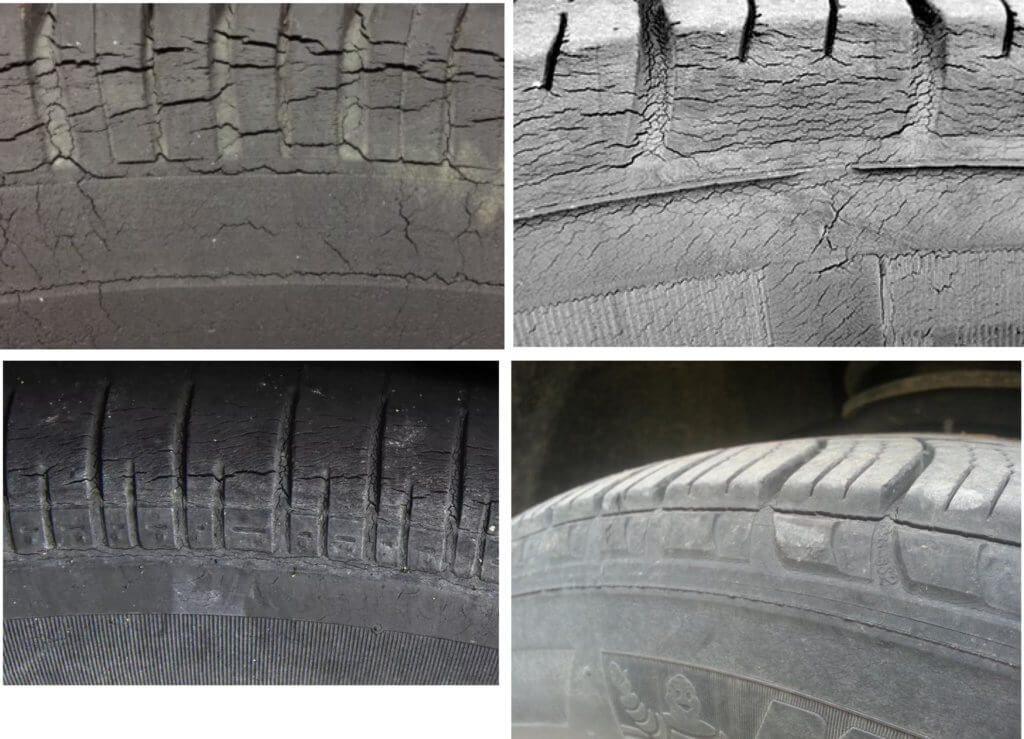 tire cracks
