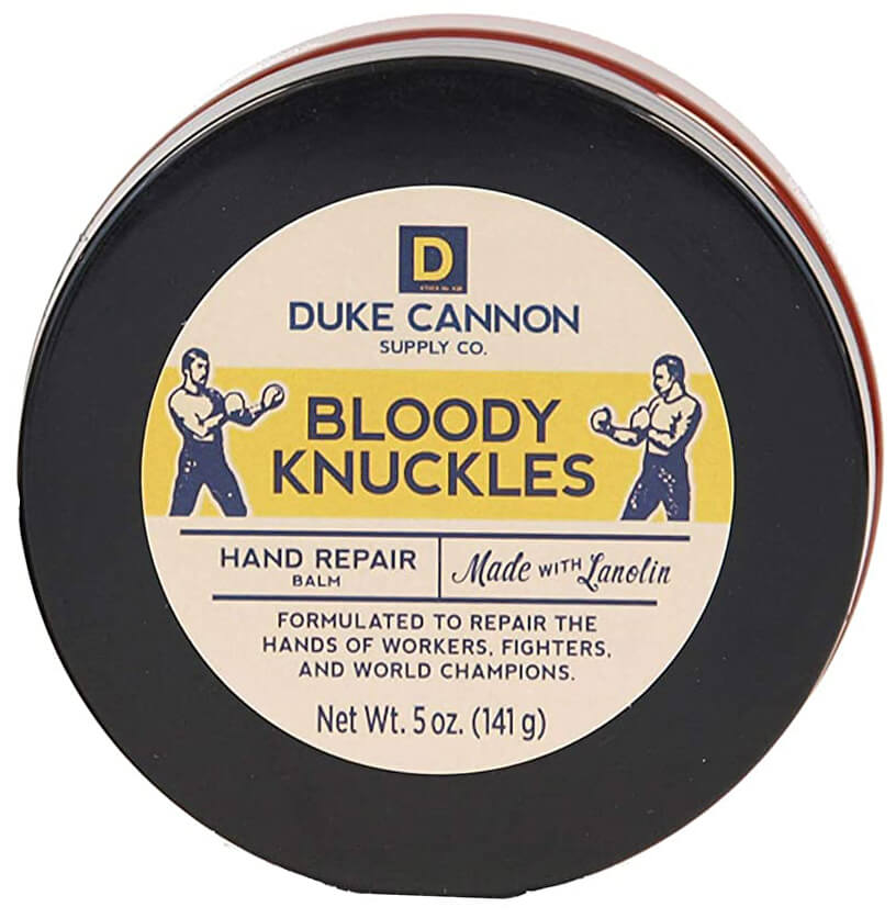 duke cannon loody knuckles hand repair balm for mechanic hands dry skin