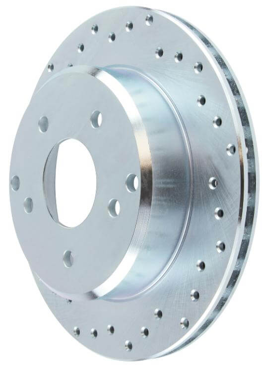 228 drilled stoptech rotor