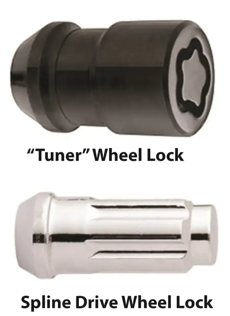 two types of wheel locks
