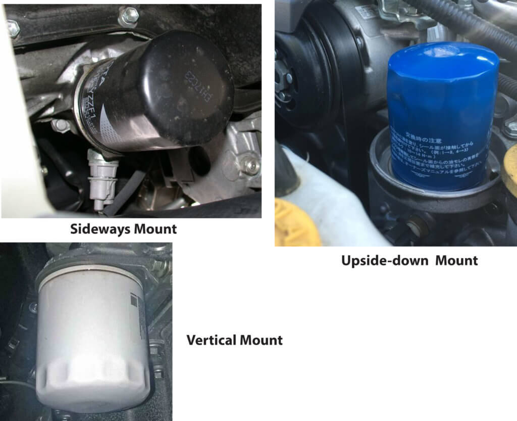 oil filter mounting