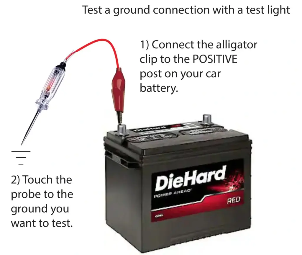 test the test light