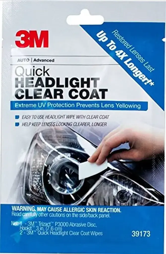 3m headlight clear coat