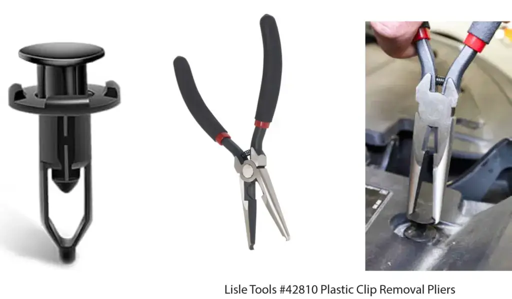 push rivet and tools