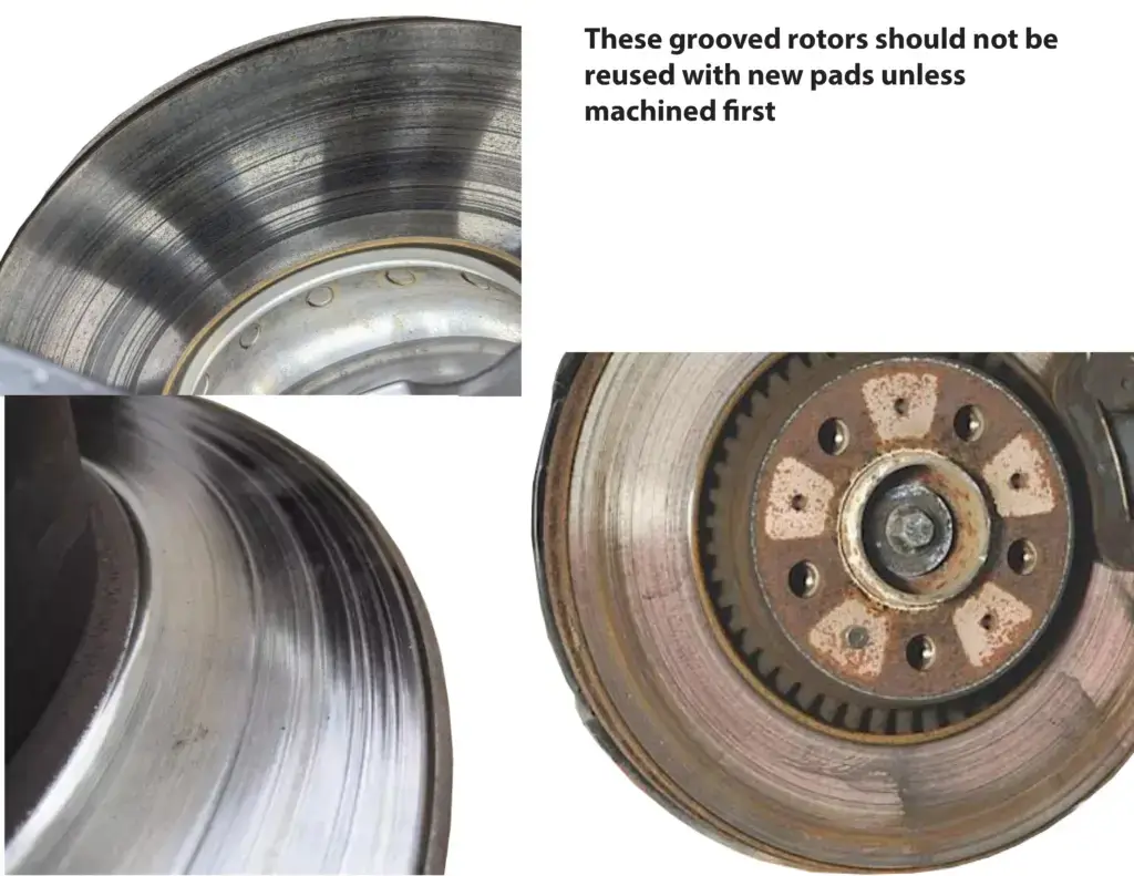 grooved brake rotors