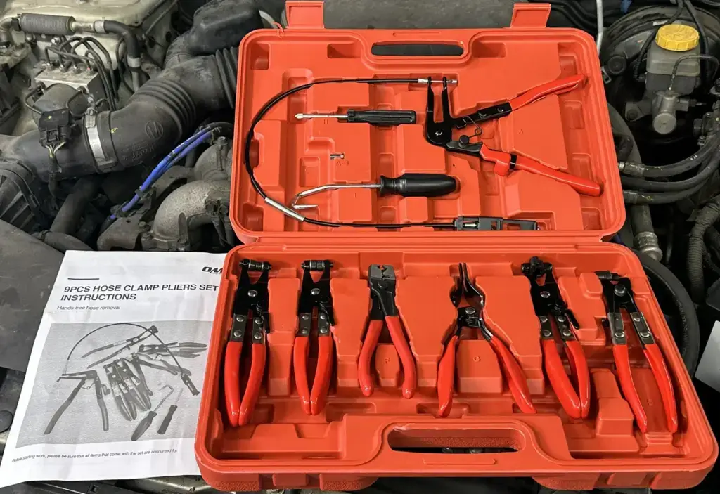 hose clamp pliers set