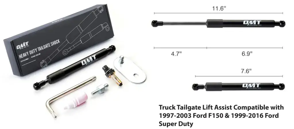 orionmotortech tailgate assist kit for 1997 thru 2003 F150