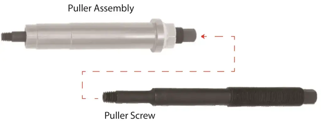 Puller assemble and screw