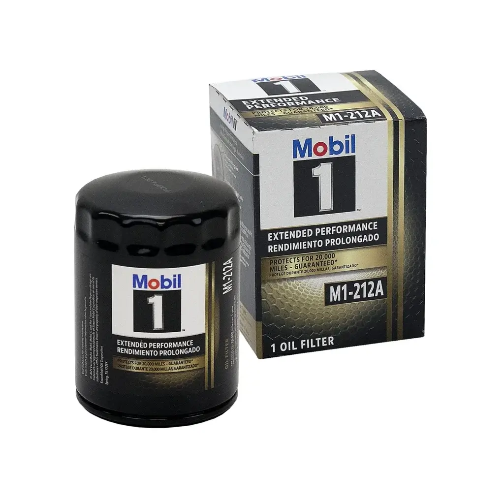 This image shows a Mobil 1 Oil Filter spin on oil filter
