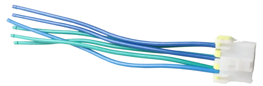 This image shows a Subaru blower motor pigtail
