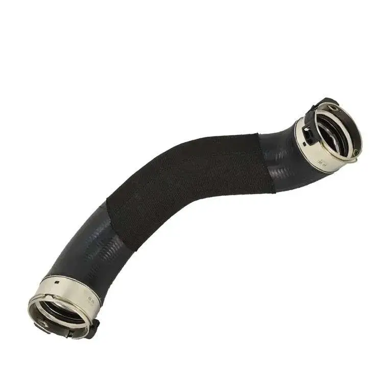 this image shows a turbocharger charge air hose