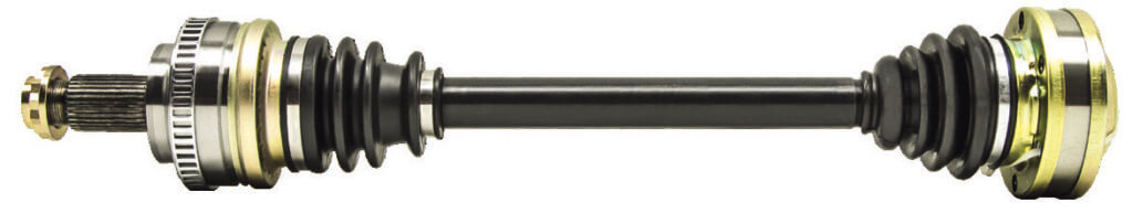 This image shows a new CV axle